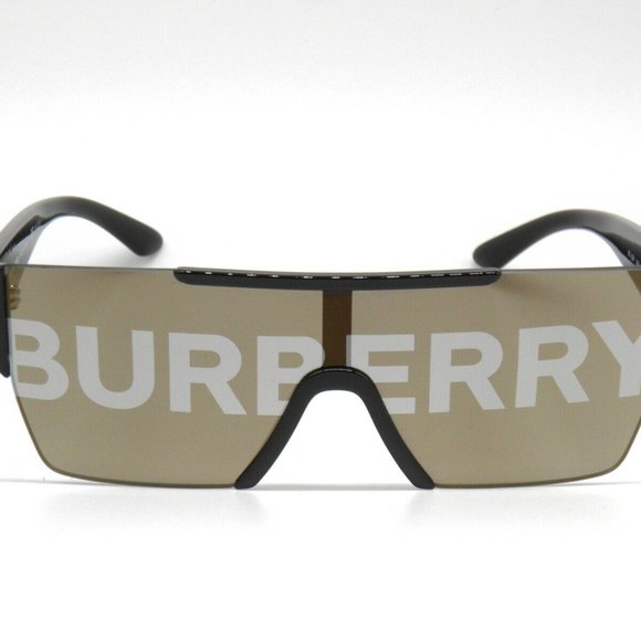 BURBERRY BLACK GREY DESIGNER SUNGLASSES - Picture 1 of 4